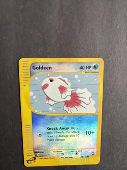 Pokemon TCG Goldeen Aquapolis 2003 Card 78/147 Reverse Holo LP - Image 3