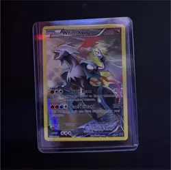 Pokemon White Kyurem XY81 XY Promo Full Art Holo Basic English Card - Image 1