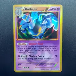 Pokemon TCG Karte - Dusknoir Plasma Blast 104/101 Secret Ultra Rare English - Image 1