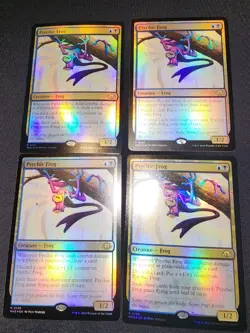 Psychic Frog FOIL X4 Playset Modern Horizons 3 Magic The Gathering MTG TCG Cards - Image 1