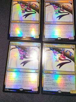 Psychic Frog FOIL X4 Playset Modern Horizons 3 Magic The Gathering MTG TCG Cards - Image 2