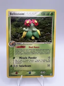 Bellossom 16/101 LP - Yuka Morii Clay Art - EX Hidden Legends Pokemon Card - Image 1