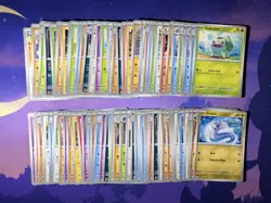 Pokemon Bulk Lot (151) - 100 Common Pokemon Cards (18 Reverse's & 6 Holo's) - Image 1