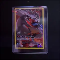 Pokemon Reshiram XY74 XY Promo Full Art Holo Basic English Card - Image 1