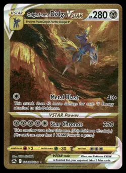 Pokemon Cards Origin Forme Dialga VSTAR GG68/GG70 Crown Zenith NM *1 - Image 1