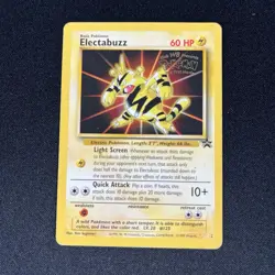 Electabuzz The First Movie 2 Black Star Promo 1999 WOTC Pokemon TCG Card - Image 1