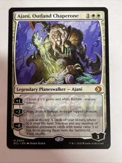 Ajani, Outland Chaperone Lorwyn Eclipsed #4 Mythic - Image 1