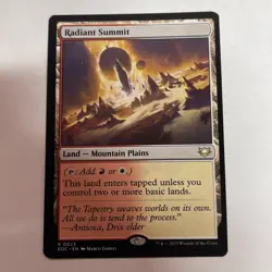 Radiant Summit Commander: Edge of Eternities #23 Rare - Image 1