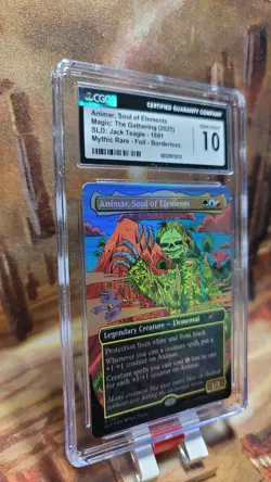MTG Animar, Soul of Elements #1891 Rainbow Foil Secret Lair CGC 10 Gem Mint - Image 3