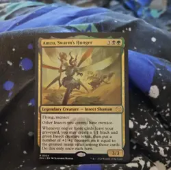 MTG Amzu Swarm's Hunger rare Ravnica Cluedo - Image 1