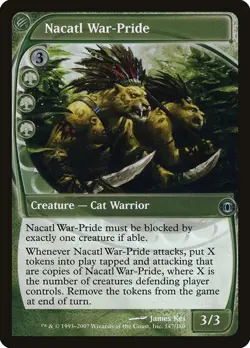 MTG Nacatl War-Pride - 147 / English / Near Mint - Image 1