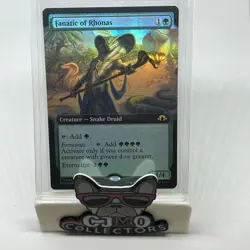 Magic The Gathering MH3 Extended Art Foil Fanatic of Rhonas #0458 - Image 1