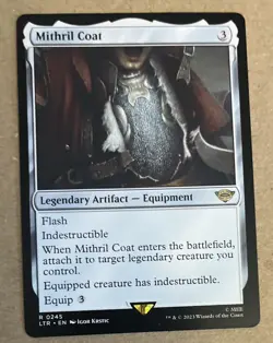 MTG Mithril Coat the Lord of the Rings Tales of Middle Earth Magic The Gathering - Image 1