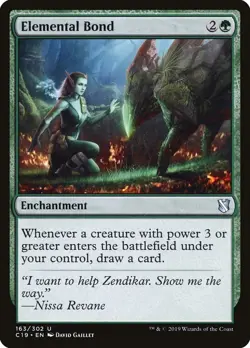 MTG Elemental Bond - 163 / English / Lightly Played - Image 1