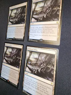 Polluted Delta 239 x4( Playset) - NM -Khans of Tarkir Magic the Gathering MTG - Image 3