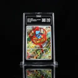 2025 POKEMON JAPANESE M1L-MEGA BRAVE ART RARE #068 RIOLU TAG 10 - Image 1