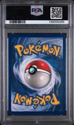 KINGLER #38 1999 POKEMON FOSSIL PSA 8 - Image 2