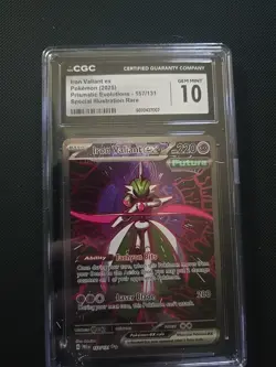 Iron Valiant ex 157/131 Pokemon TCG SV: Prismatic Evolutions NM - Image 1