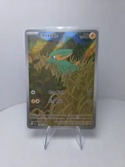 Electrike 196/182 Illustration Rare Pokemon TCG Destined Rivals NM Pack Fresh - Image 1