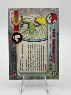 1999 TOPPS POKEMON TV 69 BELLSPROUT - Image 2