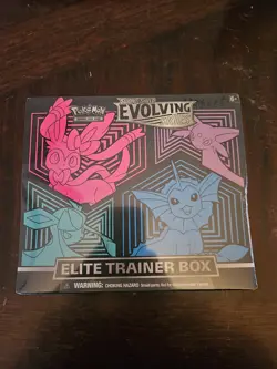 Pokemon TCG Sword & Shield Evolving Skies Elite Trainer Box SEALED & NEW 820650808944 - Image 1