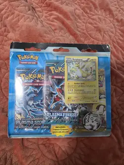 Pokemon TCG Plasma Storm Plasma Freeze Next Destinies 3 Pack Blister - Image 1