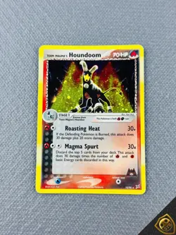 Team Magma's Houndoom 10/95 Pokemon Team Magma vs Team Aqua Holo - Image 1