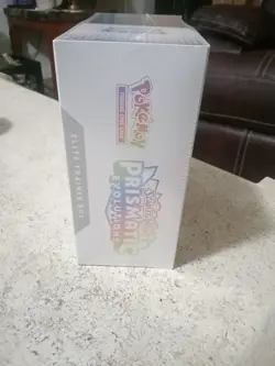Pokemon Prismatic Evolutions ETB Elite Trainer Box Sealed In Hand - Image 4