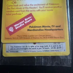 Dragonite Pokemon Black Star Promo WB Promo Sealed (WB Filler) - Image 3