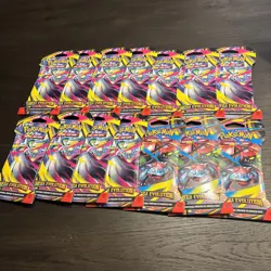 Lot Of 14 Pokemon TCG: Phantasmal Flames Mega Evolution Sleeved Packs SEALED NEW - Image 1