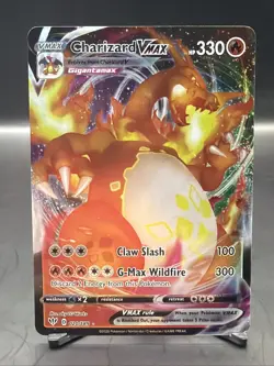 2020 Pokemon Sword and Shield Darkness Ablaze #020 Charizard VMAX URR - Image 1