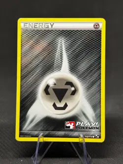 Metal Energy - Pokemon TCG 2010 Crosshatch Holo Play! Pokemon Promo HP - Image 1