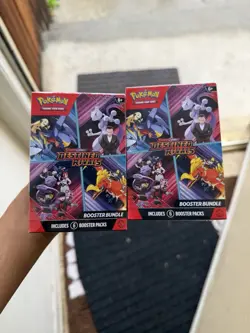 Pokemon Scarlet & Violet: Destined Rivals Booster Bundle Lot Of 2 - Image 1