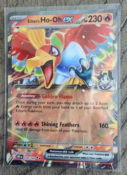 Ethan's Ho-Oh ex 039/182 Sv10: Destined Rivals Holo Pokemon - Image 1