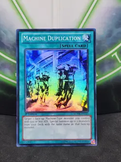 Yugioh Machine Duplication LCYW-EN145 Super Rare 1st Edition NM - Image 1