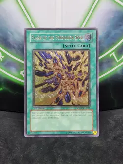 Yugioh Flash of the Forbidden Spell CDIP-EN038 Ultimate Rare 1st Edition NM - Image 1