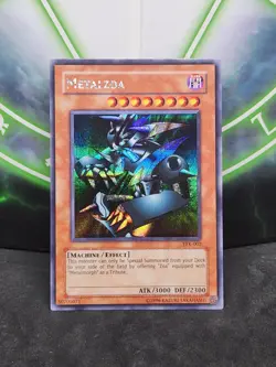 Yugioh Metalzoa TFK-002 Prismatic Secret Rare NM - Image 1