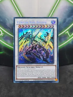 Yugioh Centur-Ion Auxila LEDE-EN042 Secret Rare 1st Edition NM - Image 1