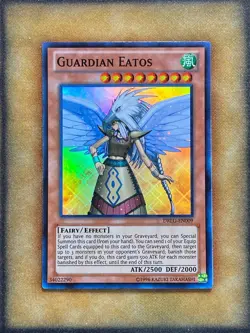 Yugioh Guardian Eatos DRLG-EN009 Super Rare NM - Image 1