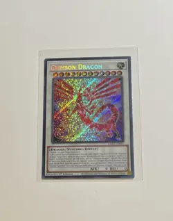 Yu-Gi-Oh! Crimson Dragon #RA04-EN061 1st Edition Secret Rare (NM) - Image 1