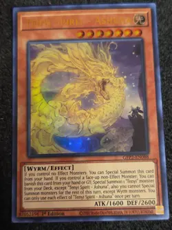 Tenyi Spirit - Ashuna Ultra Rare 1st Edition GFP2-EN088 Yugioh NM - Image 1