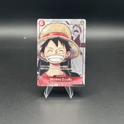 Monkey D Luffy Manga Promo P Alternate Art P-001 One Piece Card Englis - Image 1