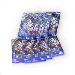 One Piece OP14 The Azure Sea’s Seven Sleeved Booster Pack Lot Of 10 - In Hand - Image 3