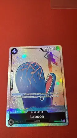 Laboon EB01-048 Alt Art AA One Piece TCG Memorial Collection English - Image 1