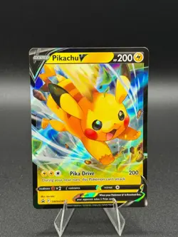 Pikachu V SWSH285 SWSH: Sword & Shield Promo Cards Holo - Image 1