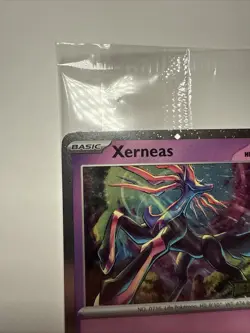 Sealed Pokemon Mega Evolutions Xerneas 064/132 Stamped Promo Card - Image 5