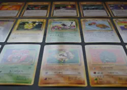 Japanese Vintage Lot - 30 Cards (Mix of Rarities) - NM - Pokemon 1999 TCG WOTC - Image 3