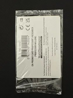 Pokemon Professor's Research Promo Card With Code SWSH178 MINT CONDITION SEALED - Image 1