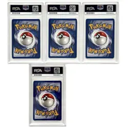 PSA 10 Pokemon 2000 Rocket 1st Edition THIN STAMP Error Cards Lot Non Holo WOTC - Image 2