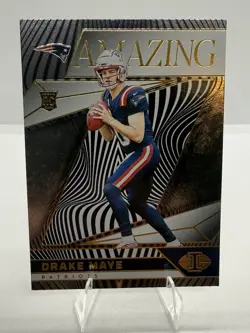 Drake Maye Whole Lot 12 Cards Mostly Rookie Cards - Image 5